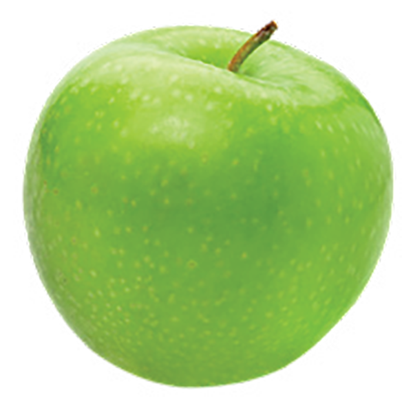 a lovely green apple